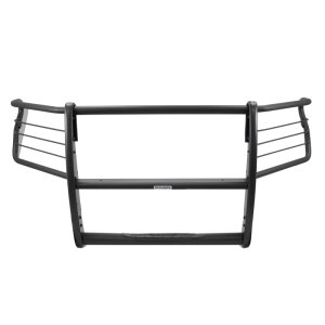 Chevrolet Silverado 1500 Grille Guard - Front - Go Rhino - 3100 Series StepGuard with Brush Guards - Textured Black - `19-`20